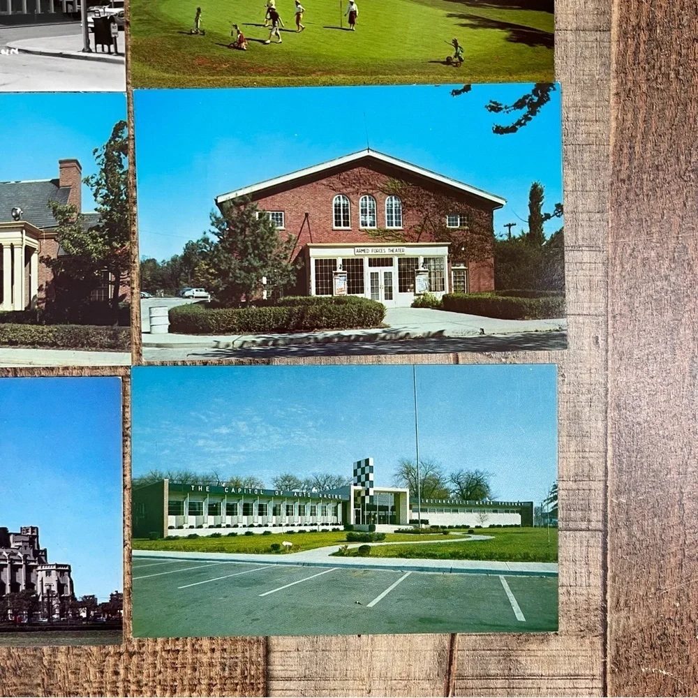 Vintage 70's Postcard Bundle Pack States Montana Indiana Minnesota Wisconsin